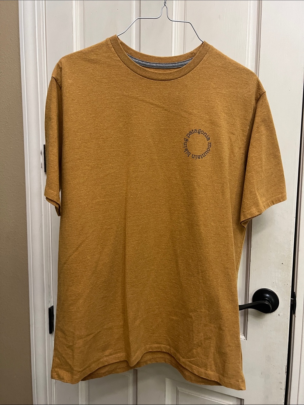 Patagonia Men's Short-Sleeve Crew T-Shirt in Mustard Gold